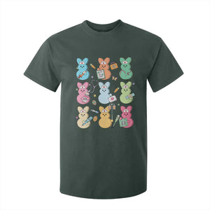 Easter Nurse Bunny T Shirt For Kid Funny Nursing Easter Spring Nurse Gift TS10 Dark Forest Green Print Your Wear