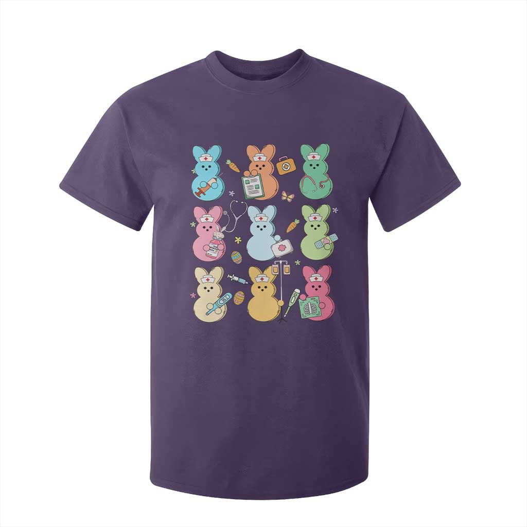 Easter Nurse Bunny T Shirt For Kid Funny Nursing Easter Spring Nurse Gift TS10 Purple Print Your Wear