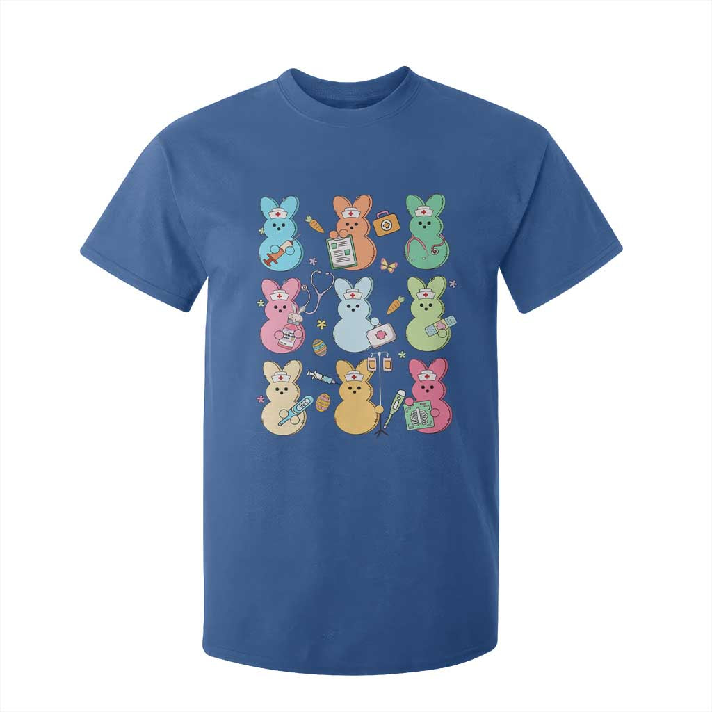 Easter Nurse Bunny T Shirt For Kid Funny Nursing Easter Spring Nurse Gift TS10 Royal Blue Print Your Wear