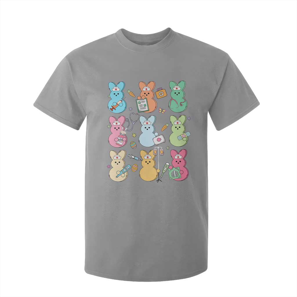 Easter Nurse Bunny T Shirt For Kid Funny Nursing Easter Spring Nurse Gift TS10 Sport Gray Print Your Wear