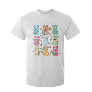 Easter Nurse Bunny T Shirt For Kid Funny Nursing Easter Spring Nurse Gift TS10 White Print Your Wear