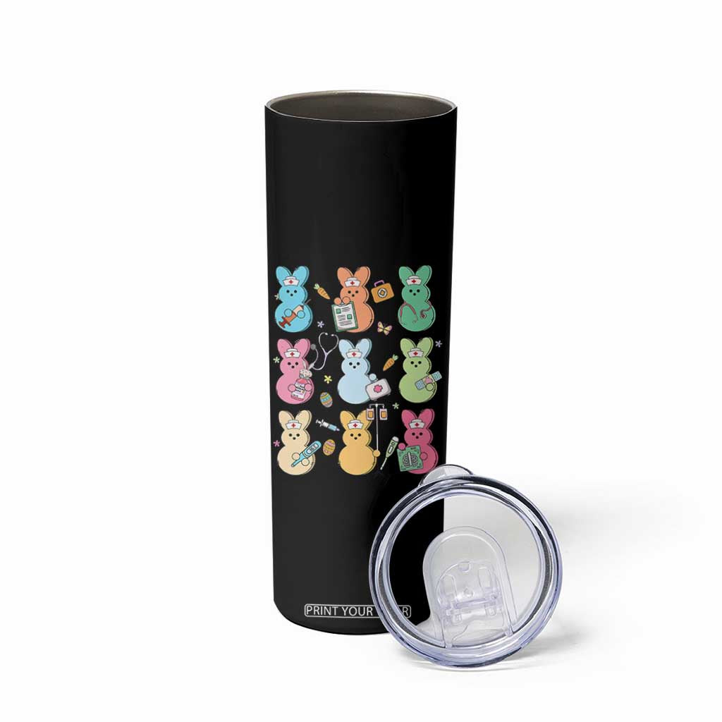 Easter Nurse Bunny Skinny Tumbler Funny Nursing Easter Spring Nurse Gift TS10 Print Your Wear