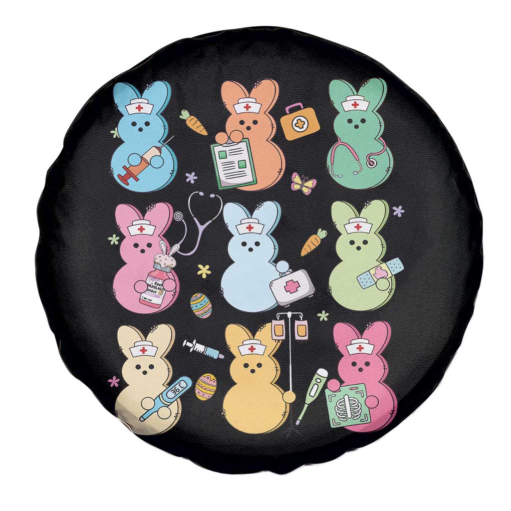 Easter Nurse Bunny Spare Tire Cover Funny Nursing Easter Spring Nurse Gift TS10 Print Your Wear