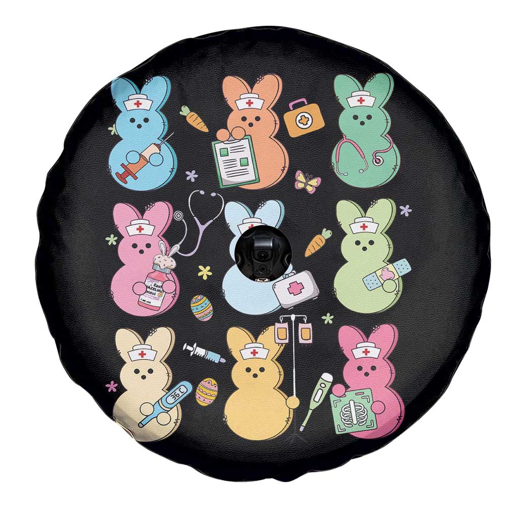 Easter Nurse Bunny Spare Tire Cover Funny Nursing Easter Spring Nurse Gift TS10 Print Your Wear