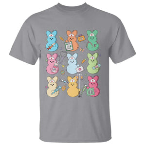 Easter Nurse Bunny T Shirt Funny Nursing Easter Spring Nurse Gift TS10 Sport Gray Print Your Wear