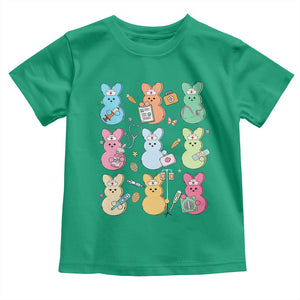 Easter Nurse Bunny Toddler T Shirt Funny Nursing Easter Spring Nurse Gift TS10 Irish Green Print Your Wear
