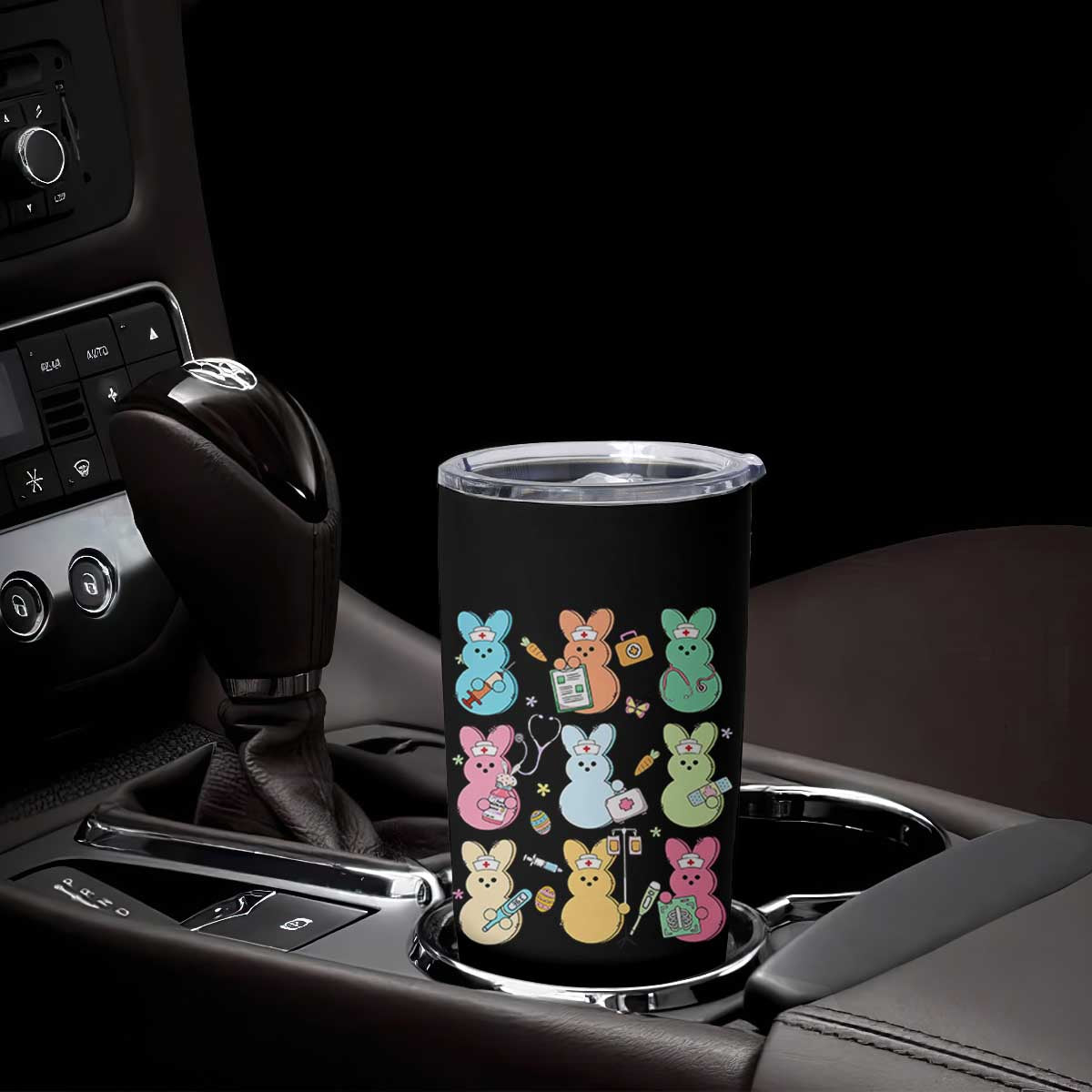 Easter Nurse Bunny Tumbler Cup Funny Nursing Easter Spring Nurse Gift TS10 Print Your Wear
