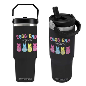 Radiology Easter Flip Straw Tumbler Eggs Ray Vision Xray Tech TS10 One Size: 30 oz Black Print Your Wear