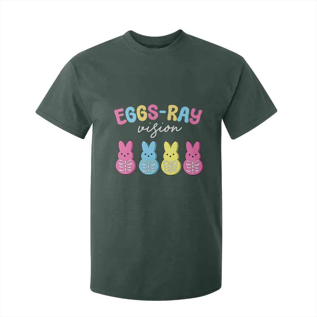 Radiology Easter T Shirt For Kid Eggs Ray Vision Xray Tech TS10 Dark Forest Green Print Your Wear