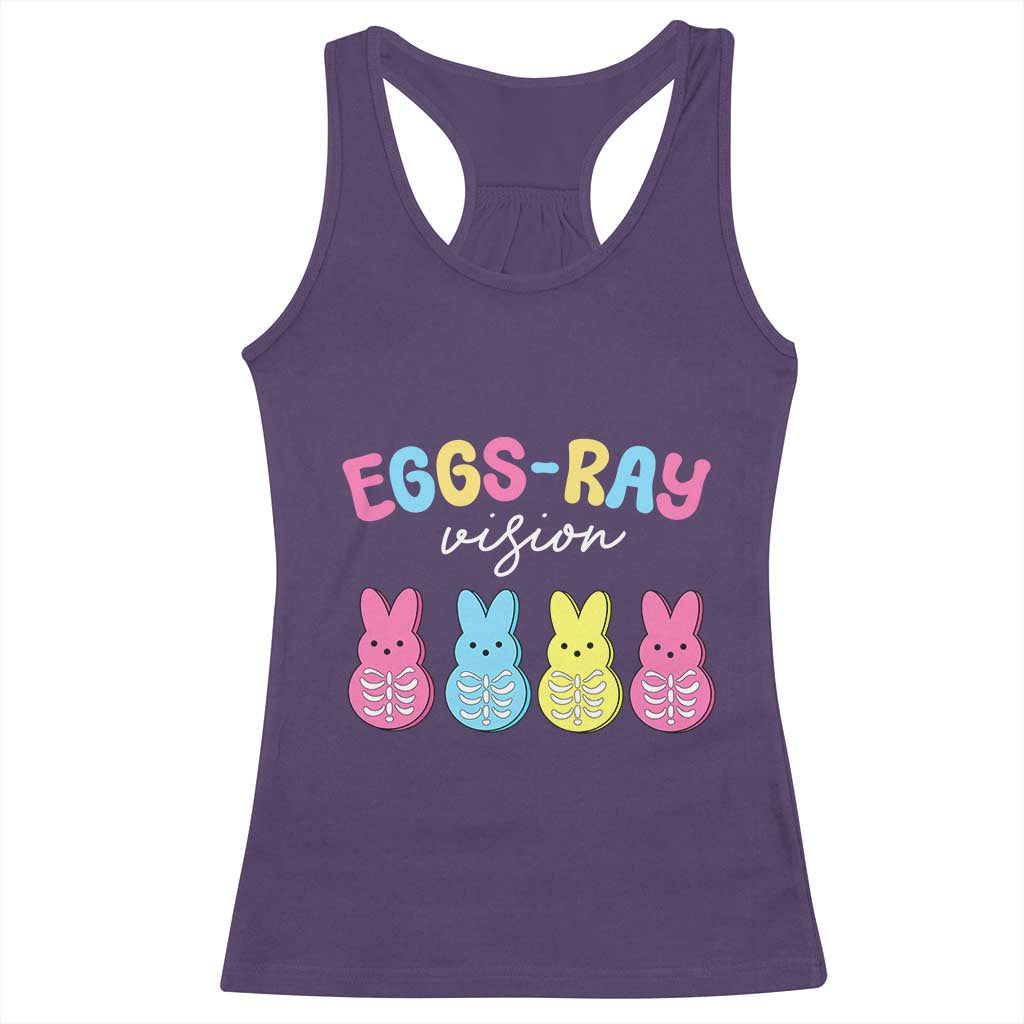 Radiology Easter Racerback Tank Top Eggs Ray Vision Xray Tech TS10 Purple Print Your Wear