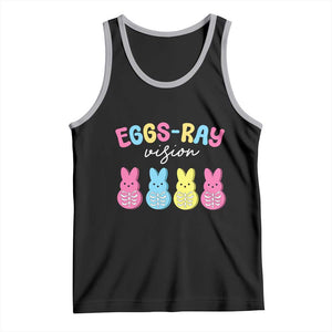 Radiology Easter Tank Top Eggs Ray Vision Xray Tech TS10 Black Athletic Heather Print Your Wear