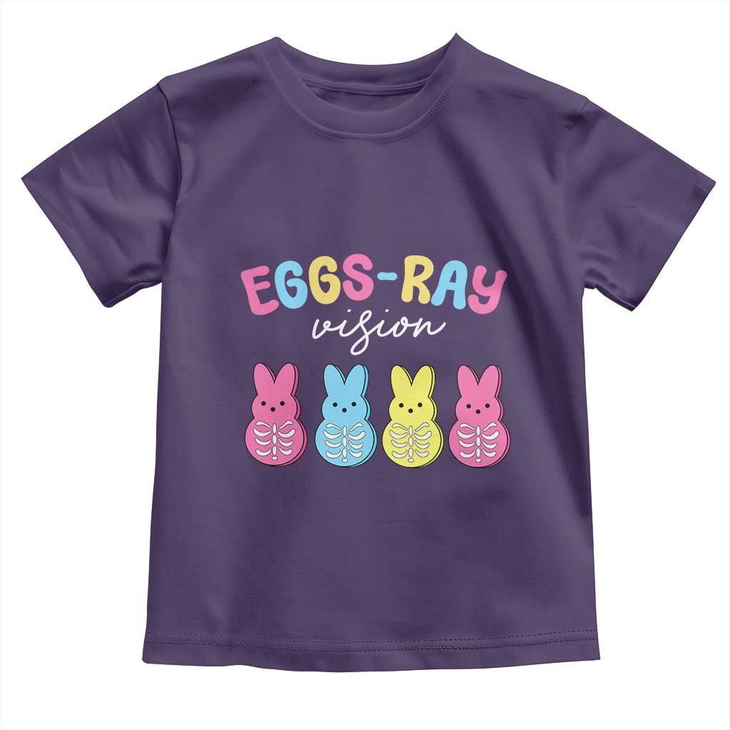 Radiology Easter Toddler T Shirt Eggs Ray Vision Xray Tech TS10 Purple Print Your Wear