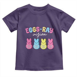 Radiology Easter Toddler T Shirt Eggs Ray Vision Xray Tech TS10 Purple Print Your Wear
