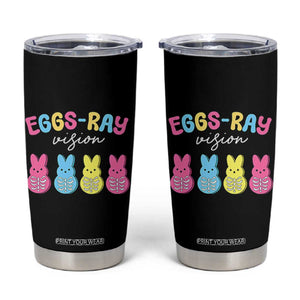 Radiology Easter Tumbler Cup Eggs Ray Vision Xray Tech TS10 Black Print Your Wear