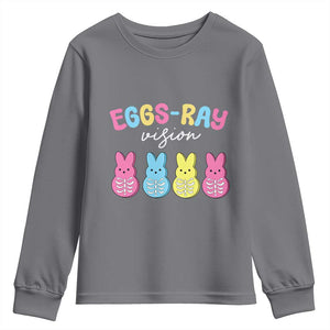 Radiology Easter Youth Sweatshirt Eggs Ray Vision Xray Tech TS10 Charcoal Print Your Wear