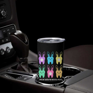Easter Dentist Tumbler Cup Chilling With My Dental Peeps Bunny TS10 Print Your Wear