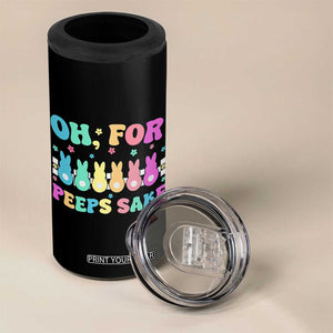 Oh For Peeps Sake Easter Bunny 4 in 1 Can Cooler Tumbler TS10 Print Your Wear