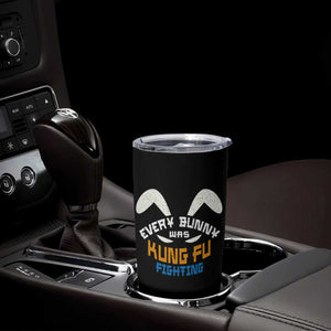 Every Bunny Was Kung Fu Fighting Tumbler Cup Funny Easter Vintage Rabbit Face TS10 Print Your Wear