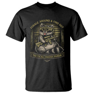 Tactical Trash Panda T Shirt Funny Raccoon Military Graphic Patriotic Veteran TS10 Black Print Your Wear