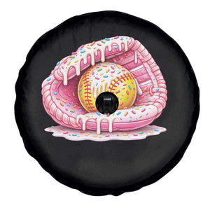 Softball Drip Spare Tire Cover Ice Cream Sprinkles Softball Glove Girls Kid TS10 Print Your Wear