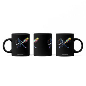 Softball Player Drip Coffee Mug TS10 Print Your Wear