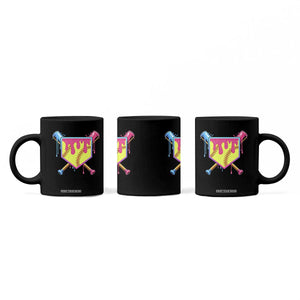 Softball Drip Coffee Mug Ice Cream Drip Youth Girls Softball Sport TS10 Print Your Wear