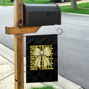 Softball Bow Garden Flag Sister Sport Lovers Girls Team TS10 Print Your Wear