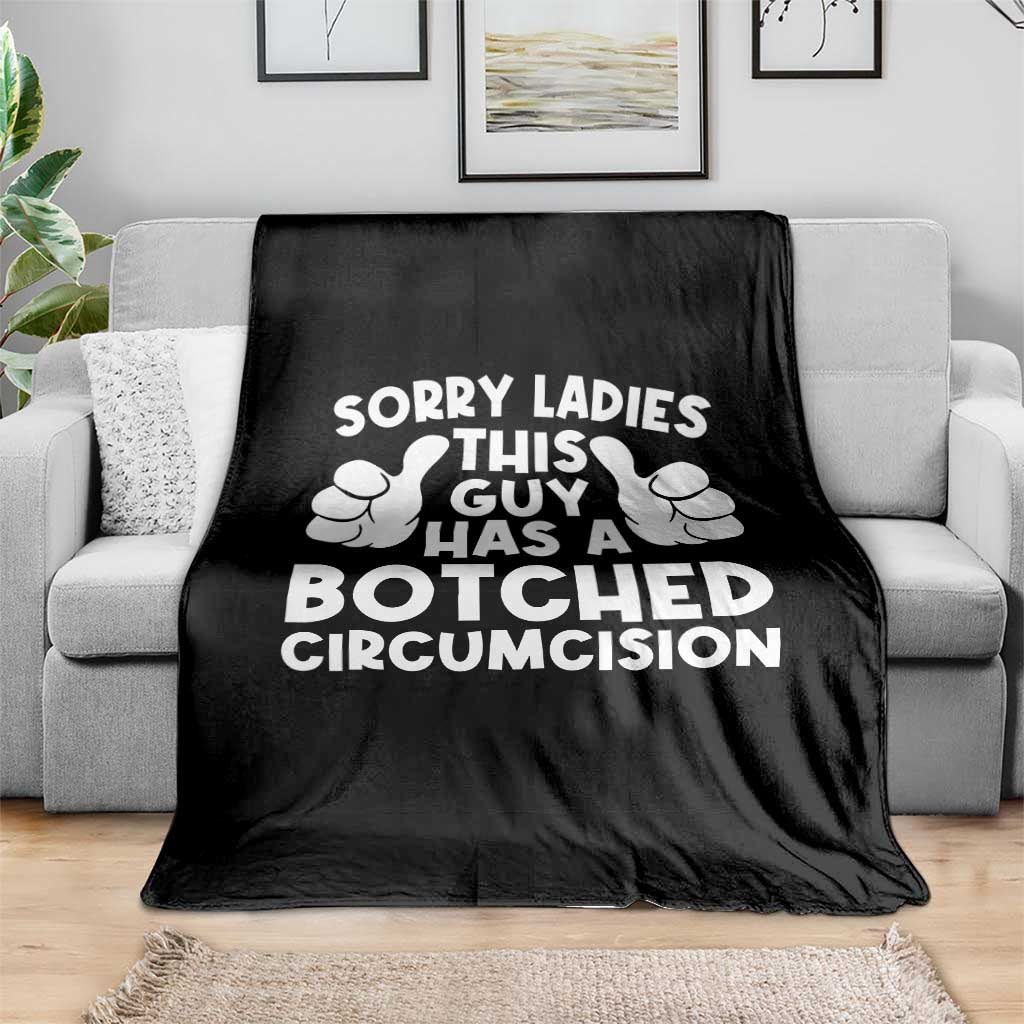 Inappropriate Adult Throw Blanket This Guy Botched Funny Cringe Offensive Humor Men TS10 Print Your Wear