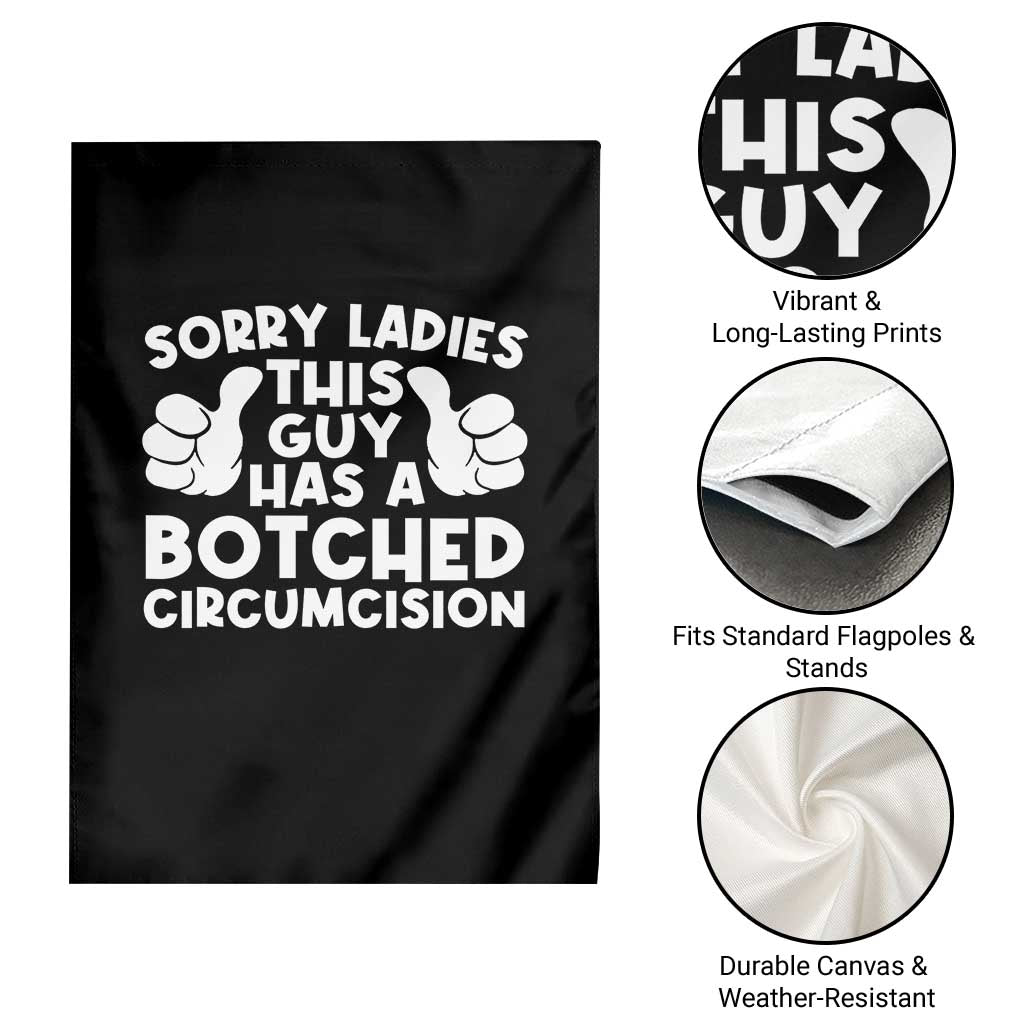 Inappropriate Adult Garden Flag This Guy Botched Funny Cringe Offensive Humor Men TS10 Print Your Wear