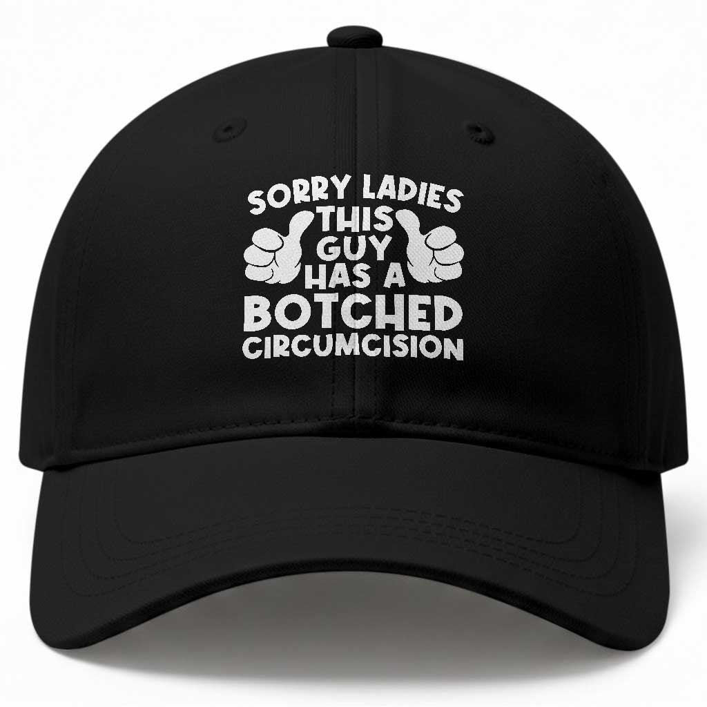 Inappropriate Adult Baseball Cap This Guy Botched Funny Cringe Offensive Humor Men TS10 Print Your Wear