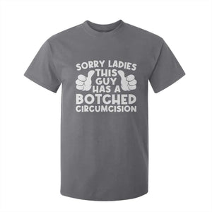 Inappropriate Adult T Shirt For Kid This Guy Botched Funny Cringe Offensive Humor Men TS10 Charcoal Print Your Wear