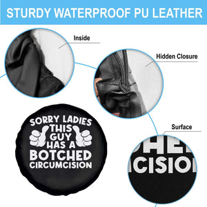 Inappropriate Adult Spare Tire Cover This Guy Botched Funny Cringe Offensive Humor Men TS10 Print Your Wear