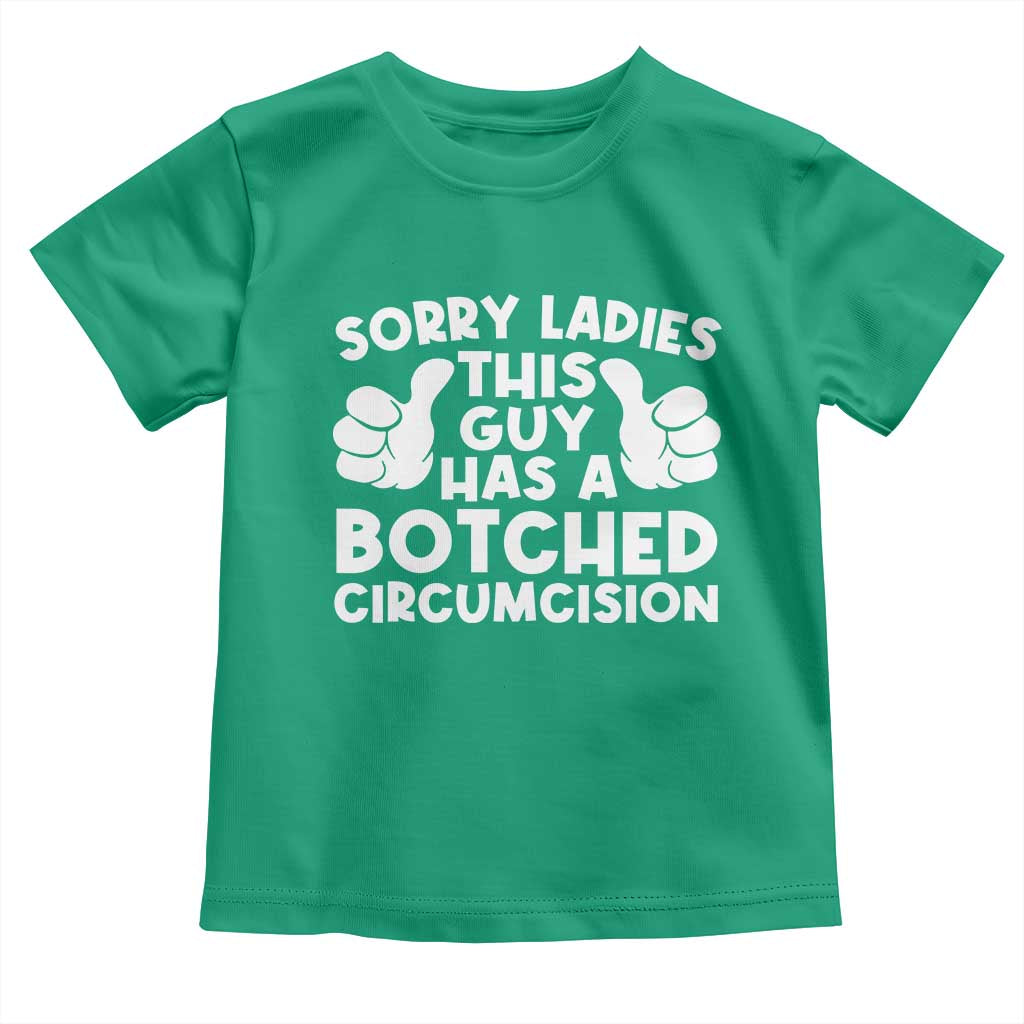 Inappropriate Adult Toddler T Shirt This Guy Botched Funny Cringe Offensive Humor Men TS10 Irish Green Print Your Wear