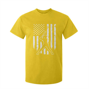Vintage Patriotic Softball T Shirt For Kid Girls Baseball Softball Player American Flag TS10 Daisy Print Your Wear