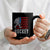 Hockey Bigfoot USA Flag Coffee Mug Vintage Patriotic Ice Hockey Player TS10 Print Your Wear