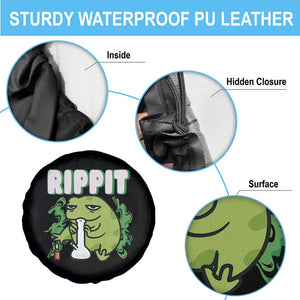 Rippit Frog Meme Spare Tire Cover Funny Stoner Bong Rip TS10 Print Your Wear