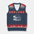Retired Est 2025 V-Neck Knit Sweater Vest Hello Retirement Summer Vibes TS10 Navy Red Print Your Wear