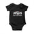 Christian Fishing Baby Onesie Even Jesus Had A Fish Story Funny Fisherman TS10 Black Print Your Wear