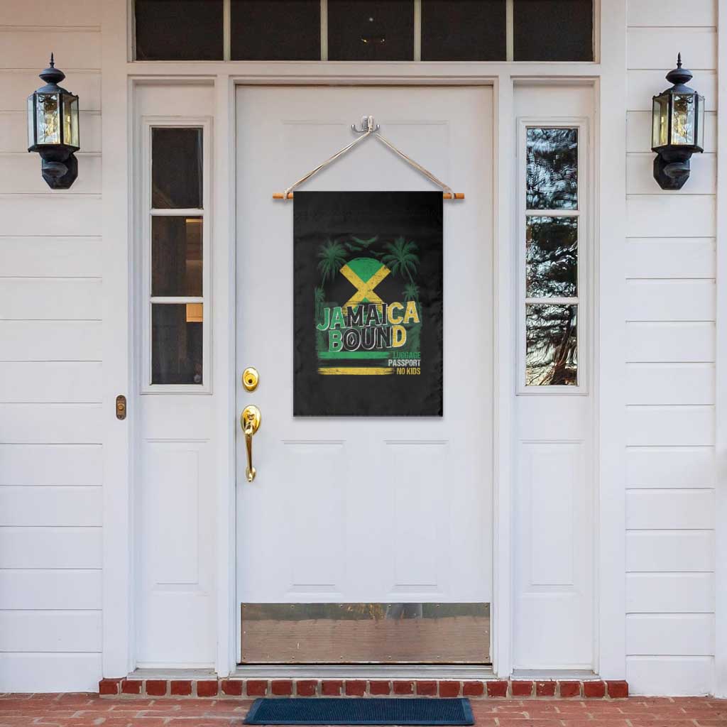 Jamaican Travel Garden Flag Straight Trippin Jamaica Vacation Retro TS10 Print Your Wear