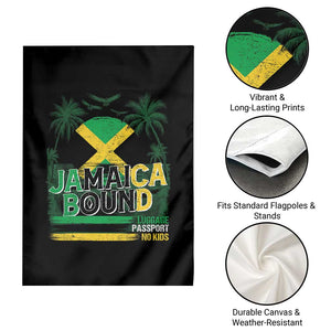 Jamaican Travel Garden Flag Straight Trippin Jamaica Vacation Retro TS10 Print Your Wear