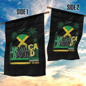 Jamaican Travel Garden Flag Straight Trippin Jamaica Vacation Retro TS10 Print Your Wear