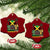 Jamaican Travel Ceramic Ornament Straight Trippin Jamaica Vacation Retro TS10 Print Your Wear