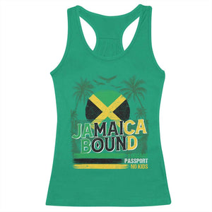 Jamaican Travel Racerback Tank Top Straight Trippin Jamaica Vacation Retro TS10 Irish Green Print Your Wear