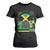 Jamaican Travel T Shirt For Women Straight Trippin Jamaica Vacation Retro TS10 Black Print Your Wear