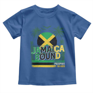 Jamaican Travel Toddler T Shirt Straight Trippin Jamaica Vacation Retro TS10 Royal Blue Print Your Wear