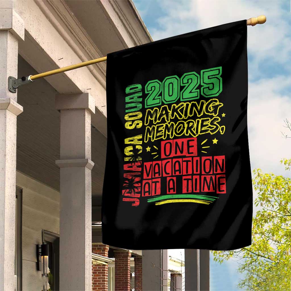 Vacation Jamaica 2025 Garden Flag Matching Family Jamaica Squad TS10 Print Your Wear
