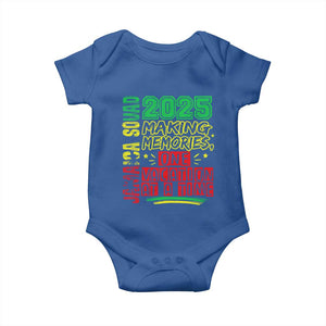 Vacation Jamaica 2025 Baby Onesie Matching Family Jamaica Squad TS10 Royal Blue Print Your Wear