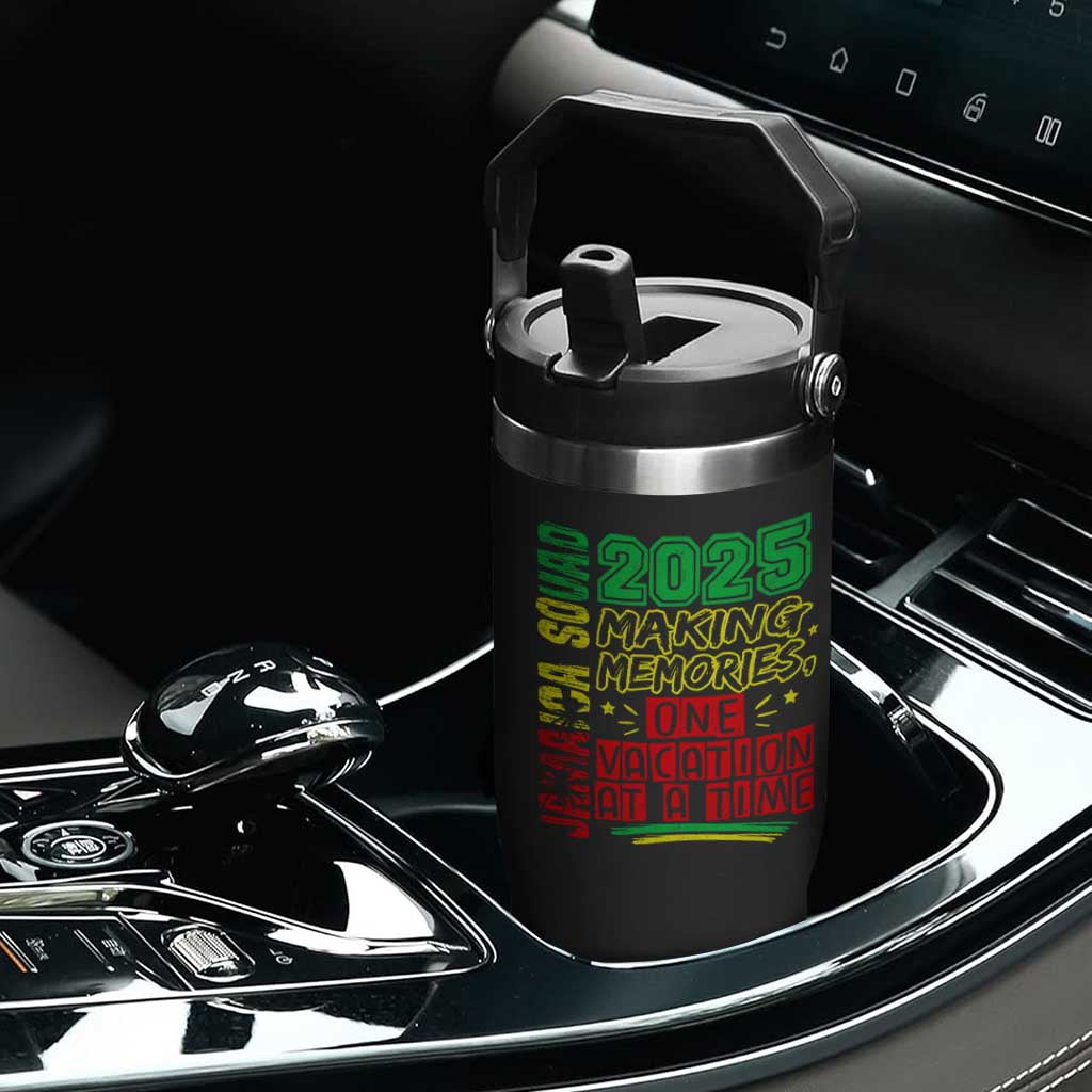 Vacation Jamaica 2025 Flip Straw Tumbler Matching Family Jamaica Squad TS10 Print Your Wear