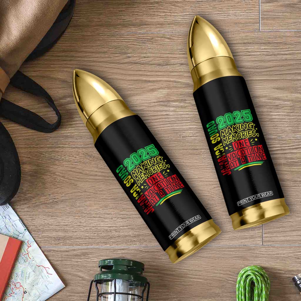 Vacation Jamaica 2025 Bullet Tumbler Matching Family Jamaica Squad TS10 Print Your Wear