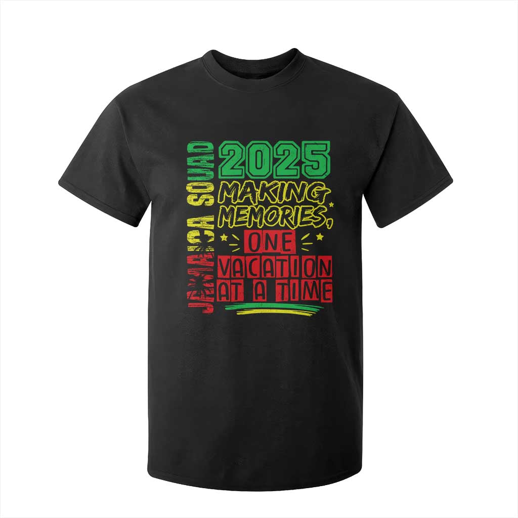Vacation Jamaica 2025 T Shirt For Kid Matching Family Jamaica Squad TS10 Black Print Your Wear